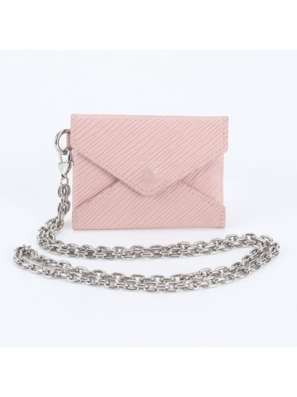 Louis Vuitton Epi Kirigami Necklace Leather Pouch Pink